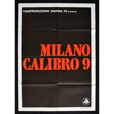 manifesto MILANO CALIBRO 9 fernando di leo barbara bouchet A77