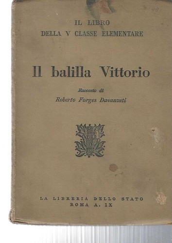 Balilla vittorio - balilla,