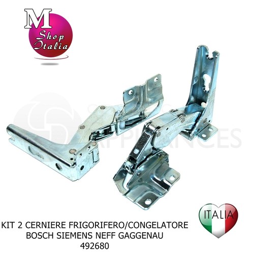 Kit cerniere frigorifero - kit,