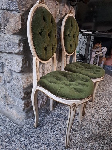 Sedie antiche eleganti - , in