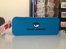 Astuccio Bustina Bauletto Scuola in Silicone Chiara Ferragni - colore Blu