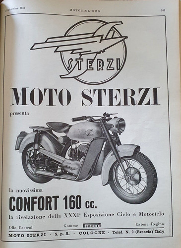Moto sterzi confort advert - confort,