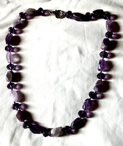 Collana ametista anni 90 - collana, anni'90