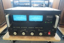 McIntosh MC2500 Black Power Amplifier Tased Japan 100V + NTI-200 Converter Set
