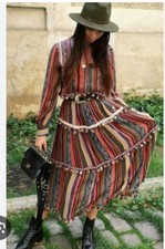 Abito pompon a righe Zara