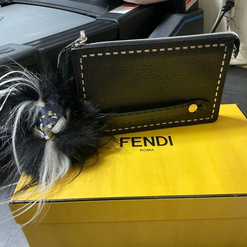 Pochette fendi pelle - pochette, nera