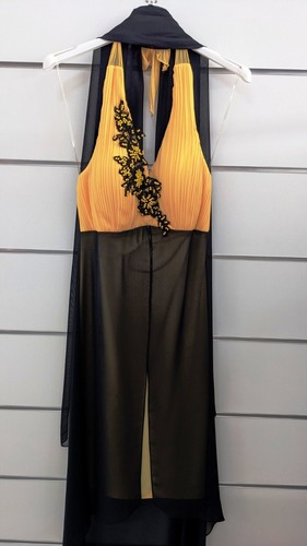 Abito donna nero giallo - donna,