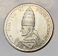 MEDAGLIA PAPA PAOLO VI PORTA SANTA 1975 PAVLVS PONT. MAXIMVS MOLTO RARA