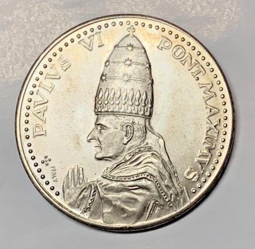Medaglia papa paolo porta - medaglia, vi