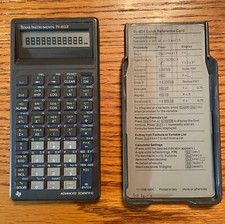 Calcolatrice vintage Texas Instruments TI-60X Sci/Prog -- TESTATA/NUOVA BAT/ALTRO (6)