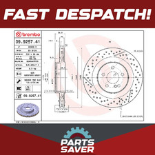 2x Coppia Dischi Freno