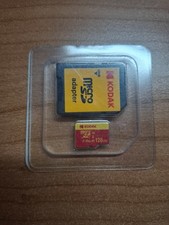 Scheda di Memoria Kodak Micro SDXC 128GB U3 V30 A1 + Adattatore SD