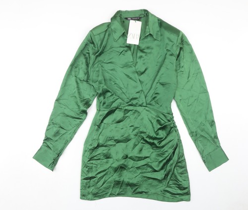 Abito donna zara verde con - abito,