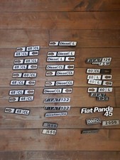 LOTTO TARGHETTE FREGI FIAT