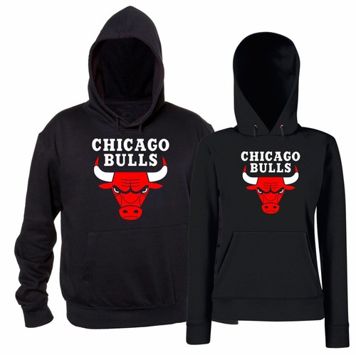 Chicago bulls felpa cappuccio - bulls,