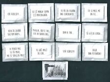 IL MILANESE IMBRUTTITO - 12 bustine di zucchero PIENE . Bustine colore nero.