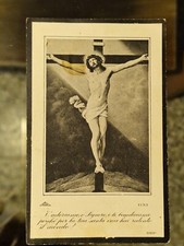 Santino Holy Card Funebre Bagnacavallo 1938 AR1350 ^