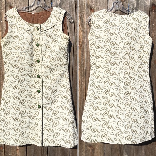 Abito smanicato vintage