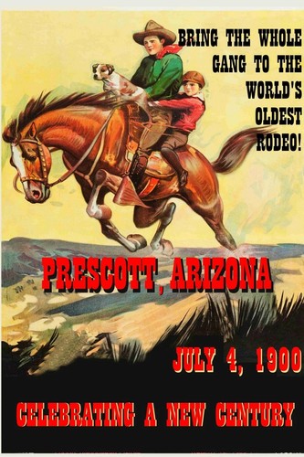 Prescott arizona luglio - arizona, 1900