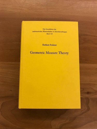 1969 geometric measure theory - 1969,