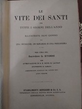 LE VITE DEI SANTI - STORNI G.