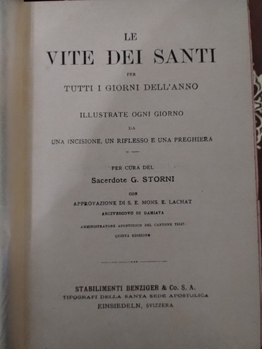 Vite dei santi - -, g.