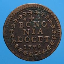 Pio quattrino 1778 bologna - vi,