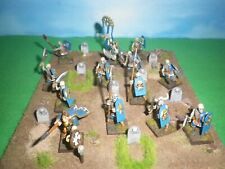 Warhammer-Esercito dei non morti-Spettri-13 pezzi con cimitero in plastica 