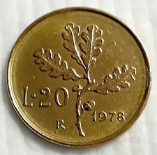 20 LIRE 1978 Repubblica Italiana
