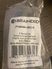 Brainerd 3 pollici tiro nautico bronzo con riflessi in rame P18639V - VBC-C