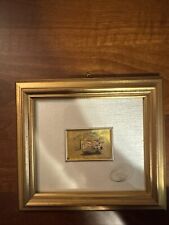 Quadro Foglia Oro 23 Kt