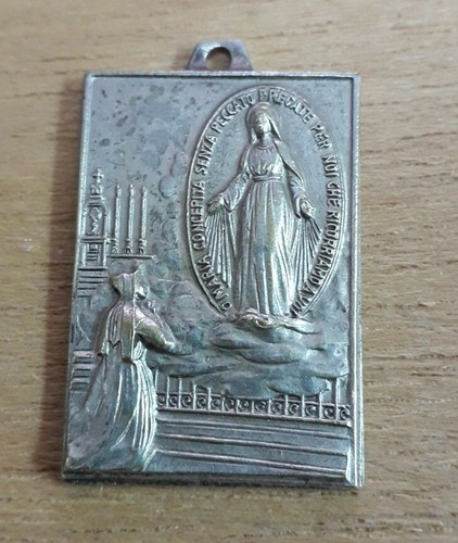 Antica medaglia della madonna - medaglia,