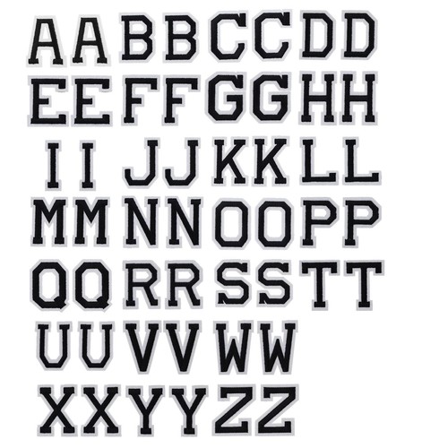 Toppe con lettere - con,