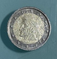 Moneta 2 euro - Dante