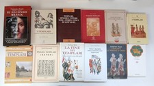 Libri su cavalieri Templari, storia, cavalleria, misteri, esoterismo - Lotto 12