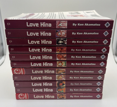 Love hina manga - manga, series