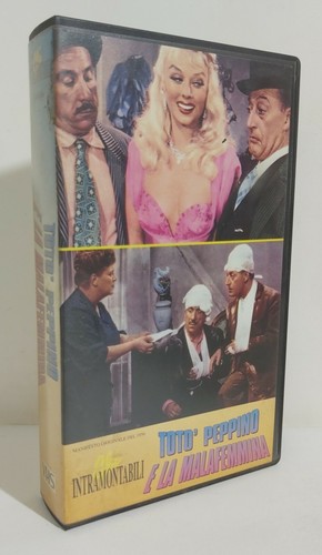 I105639 vhs totò peppino - totò,