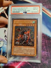YuGiOh PSA 8 Drago Armato LV 5, SOD Booster 1. Edizione NM-Mint Natale