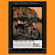 Anni '70  * Pubblicità Originale "Harley Davidson, Leggero. Mini Cycle... Maxi F