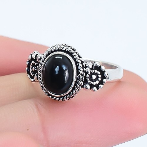 Anello argento fatti - argento, mano