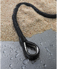 CIMA ORMEGGIO IN POLIESTERE ALTA TENACITA' CON REDANCIA INOX E CUCITURA A MANO