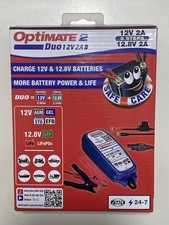 Caricabatterie Mantenitore Optimate 2Duo Moto Auto