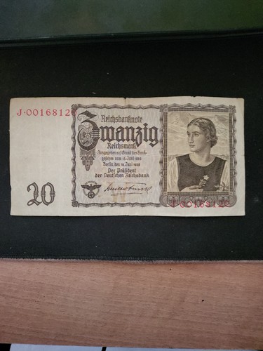 Banconota tedesca 20 - banconota,