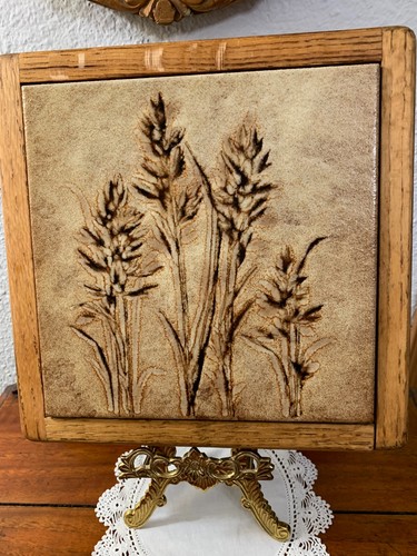 Piastrella vintage trivet - vintage,