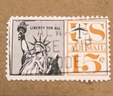 Francobollo USA Rarissimo