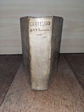 libro antico-De romana