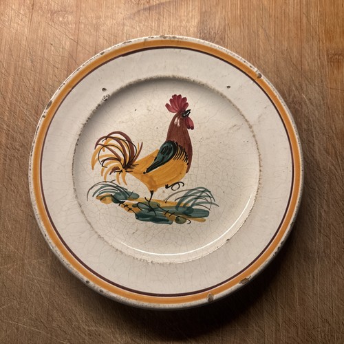 Piatto ceramica 800 decoro - piatto,