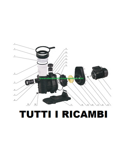 Ricambi glong fcp - glong, pompa