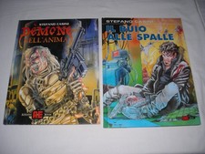 2 CARTONATI  STEFANO CASINI IL BUIO ALLE SPALLE + DEMONE NELL'ANIMA COME NUOVI