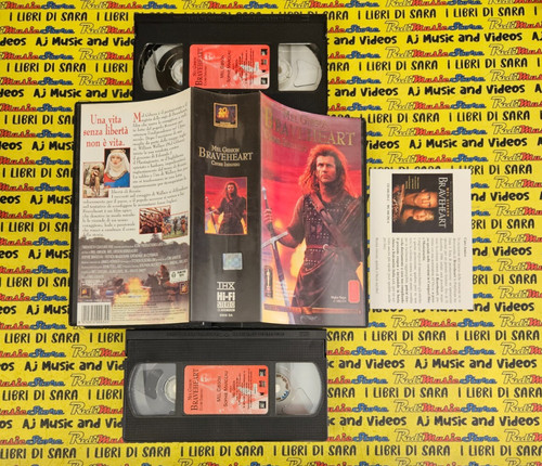 Box vhs film braveheart - 2, film*